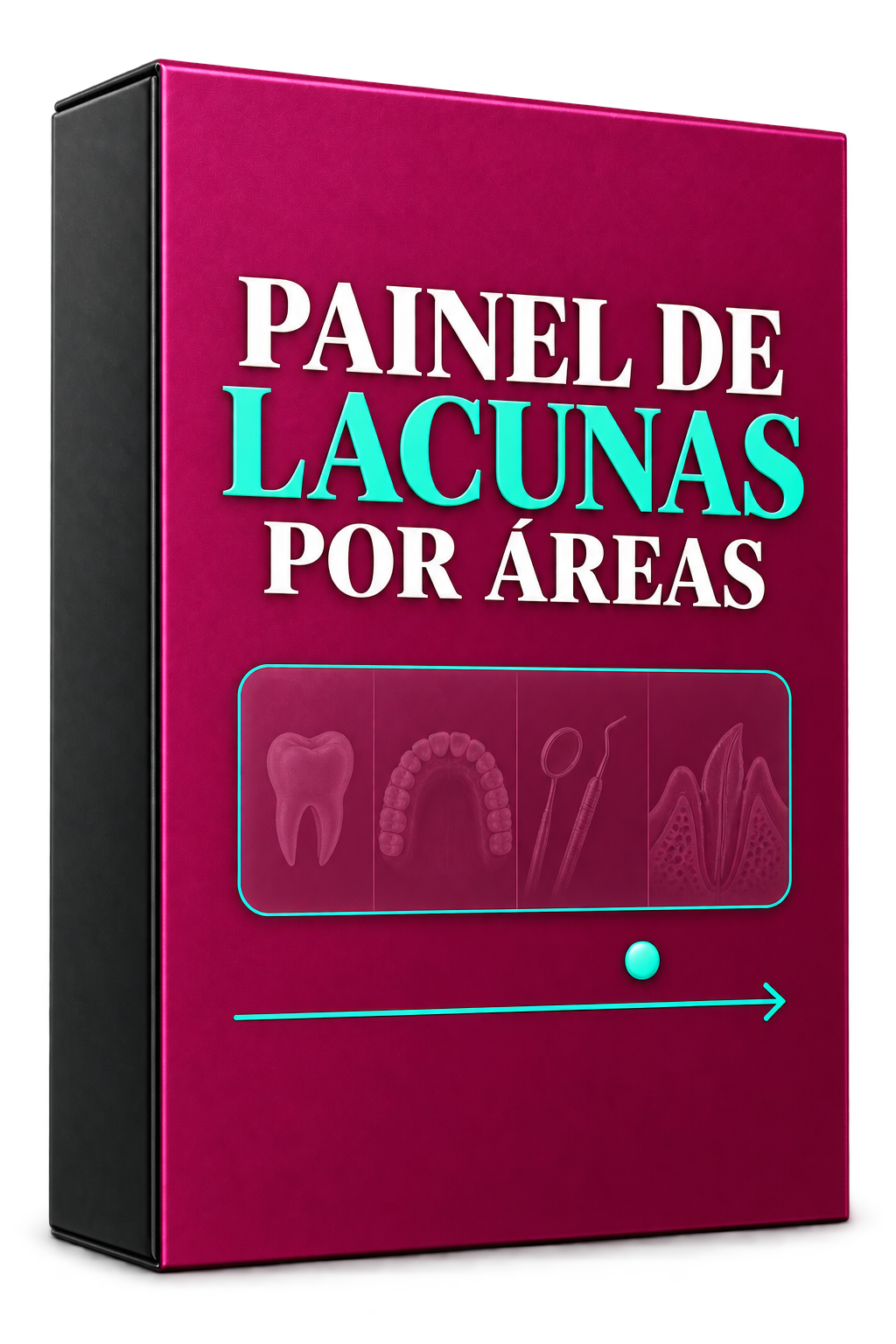 Mockup do Painel de Lacunas por Áreas