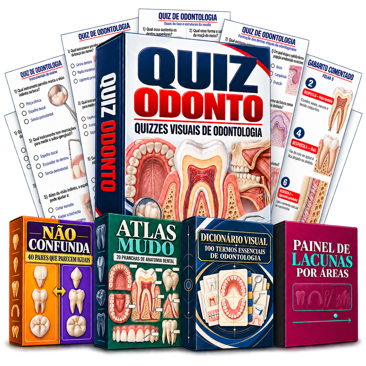 Plano Completo Quiz Odonto e quatro bônus